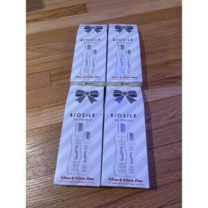 4 Biosilk Silk Therapy(5.64 oz) Full Size & 4 Biosilk Silk Therapy(2.26 oz), new